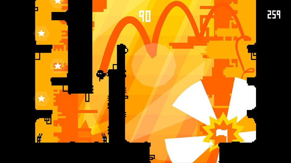 Screenshot from Electronic Super Joy: Groove City
