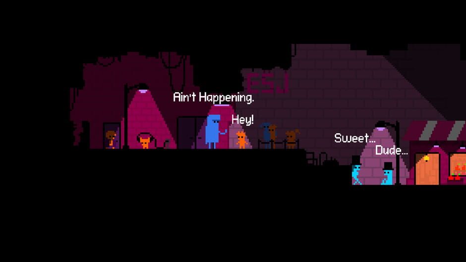 Screenshot from Electronic Super Joy: Groove City