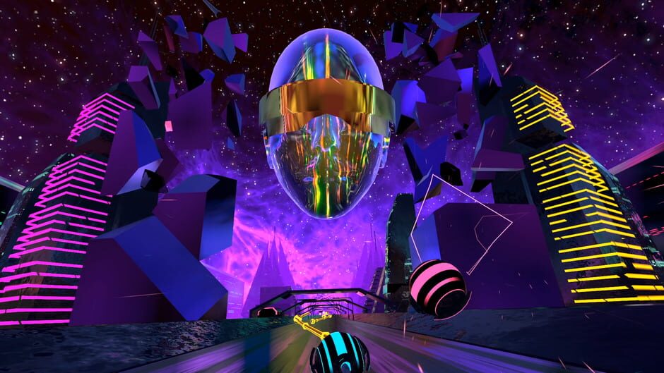 Screenshot from Synth Riders