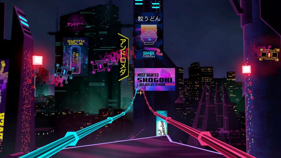 Screenshot from Synth Riders