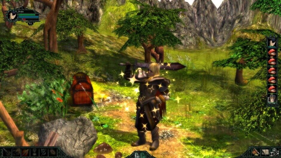Screenshot from Grotesque Tactics: Evil Heroes