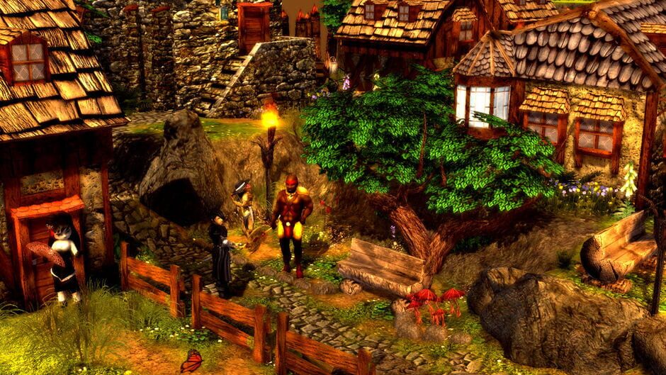 Screenshot from Grotesque Tactics: Evil Heroes