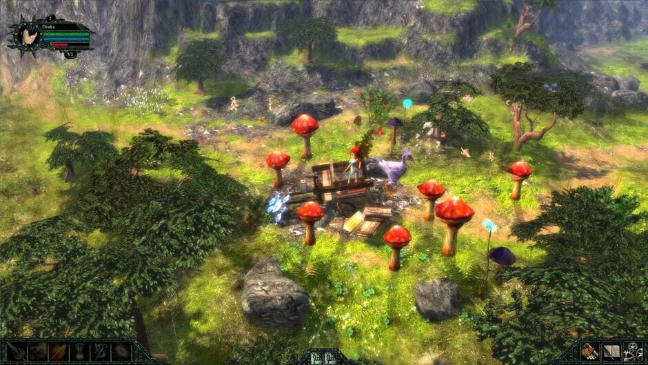 Screenshot from Grotesque Tactics: Evil Heroes