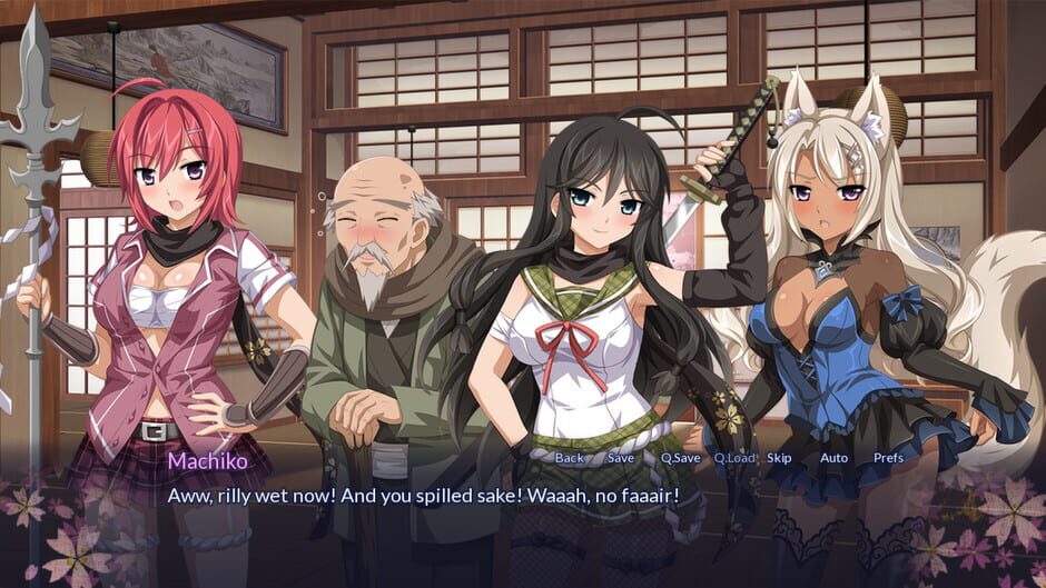 Screenshot from Sakura Spirit