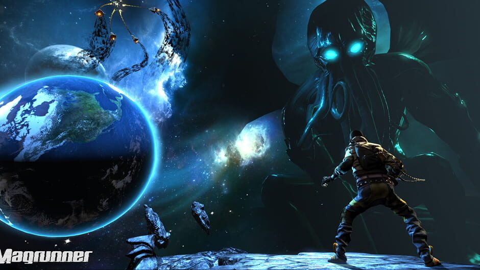Screenshot from Magrunner: Dark Pulse
