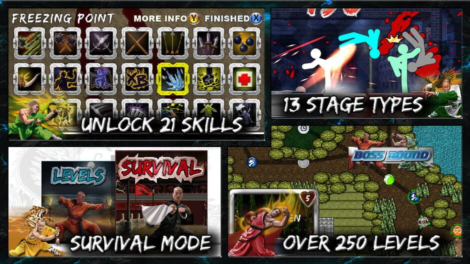 Screenshot from One Finger Death Punch