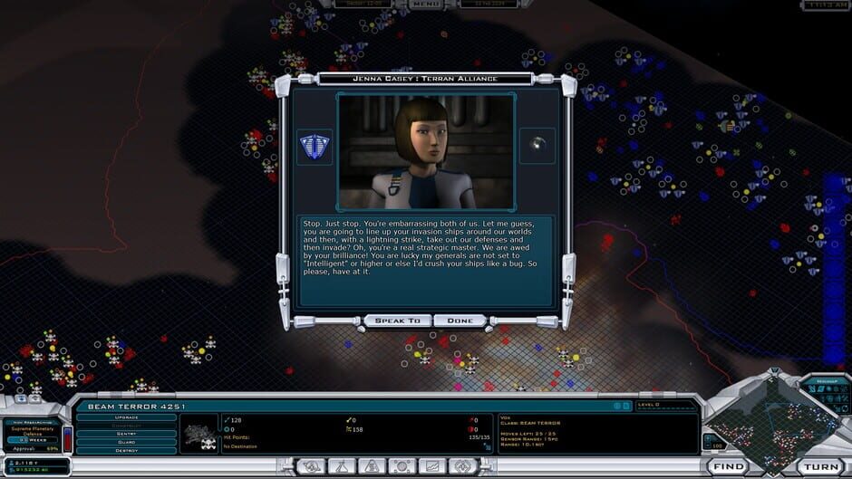Screenshot from Galactic Civilizations II: Endless Universe