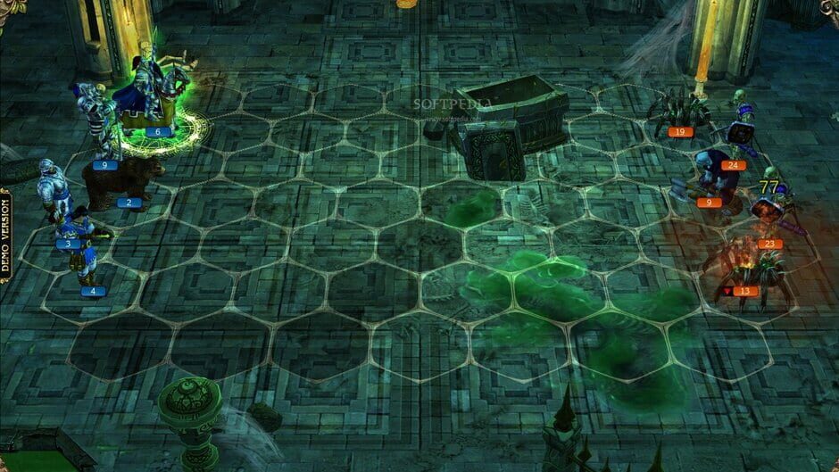 Screenshot from King's Bounty: The Legend