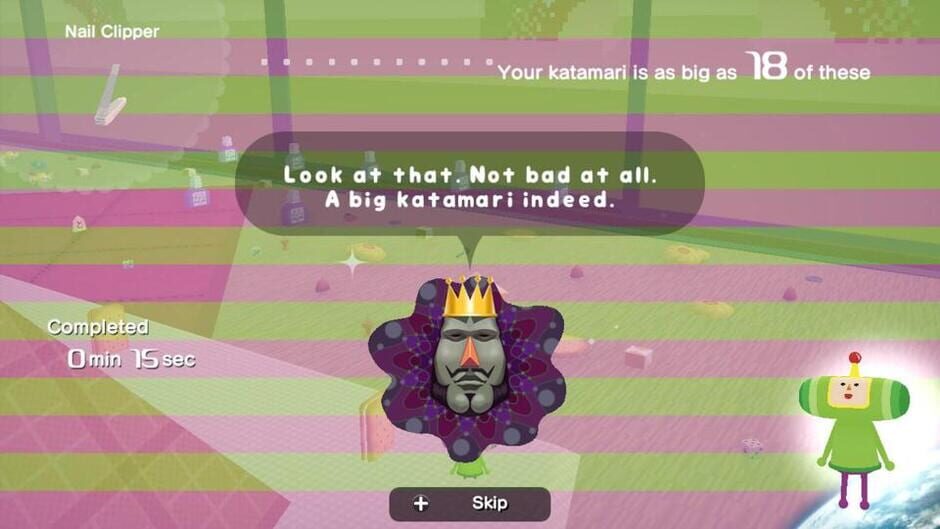 Screenshot from Katamari Damacy Reroll