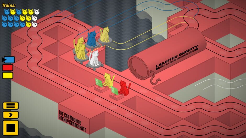 Screenshot from The Cat Machine