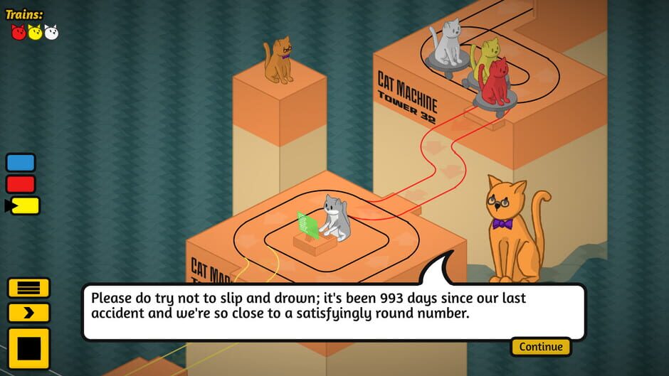 Screenshot from The Cat Machine