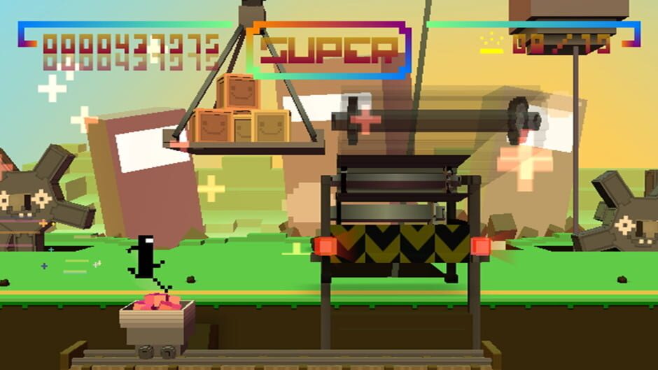 Screenshot from Bit.Trip Runner