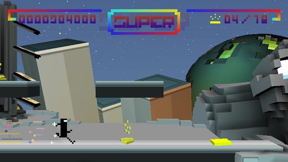 Screenshot from Bit.Trip Runner