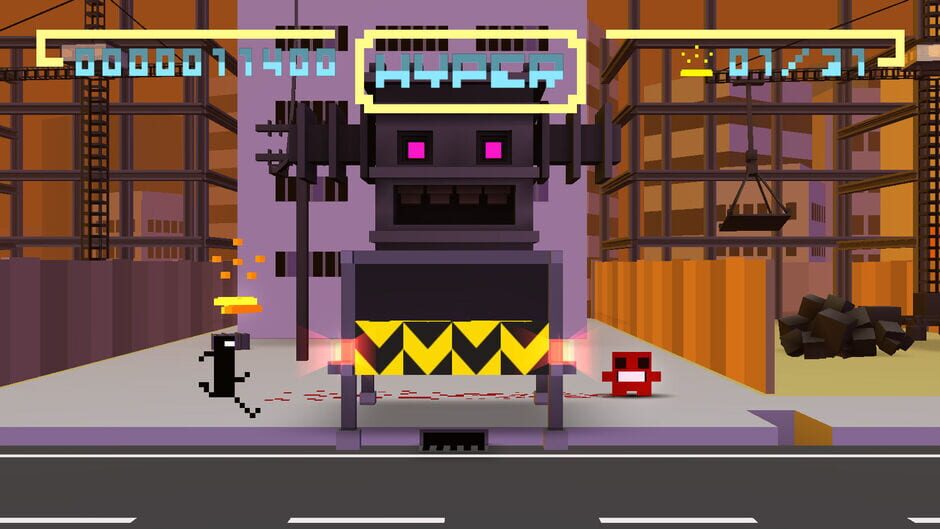 Screenshot from Bit.Trip Runner