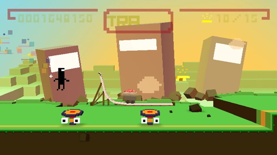 Screenshot from Bit.Trip Runner