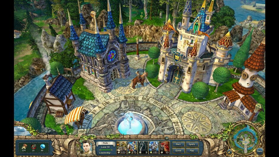 Screenshot from King's Bounty: The Legend