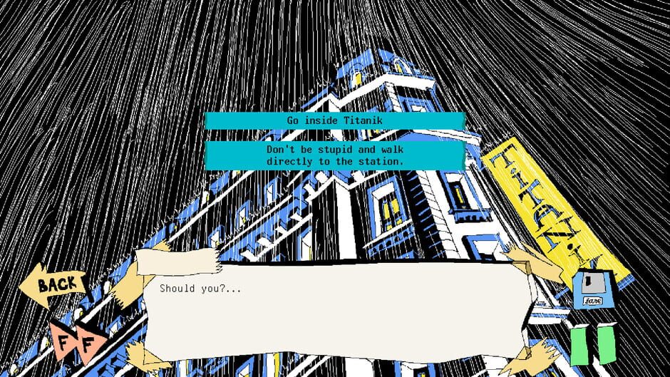 Screenshot from Man I Just Wanna Go Home