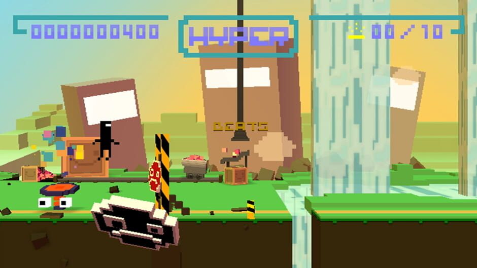 Screenshot from Bit.Trip Runner