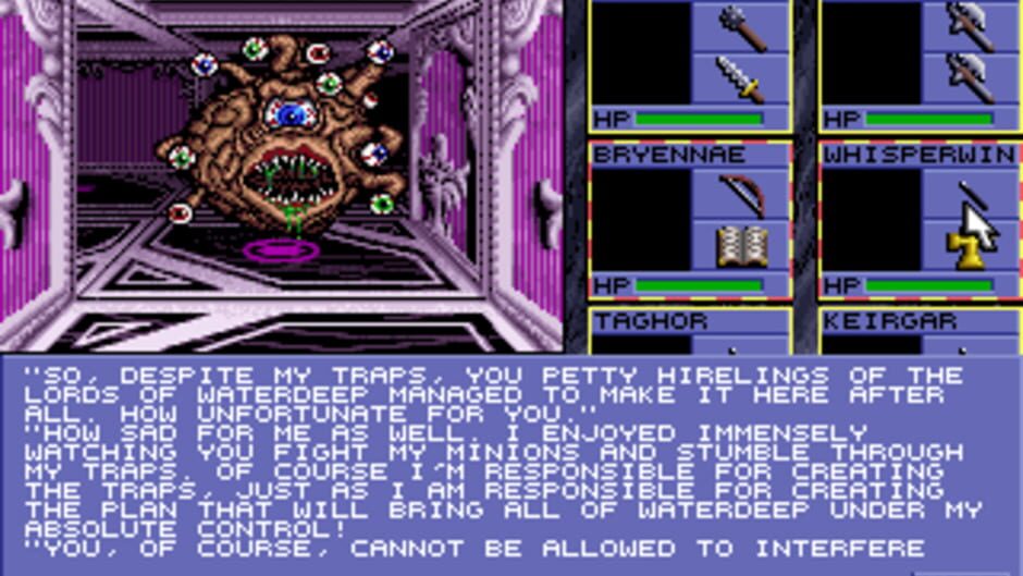 Screenshot from Eye of the Beholder