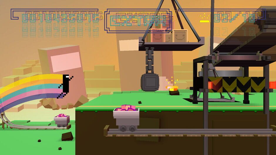 Screenshot from Bit.Trip Runner