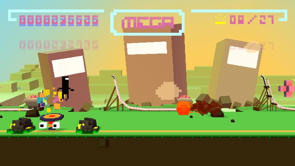 Screenshot from Bit.Trip Runner