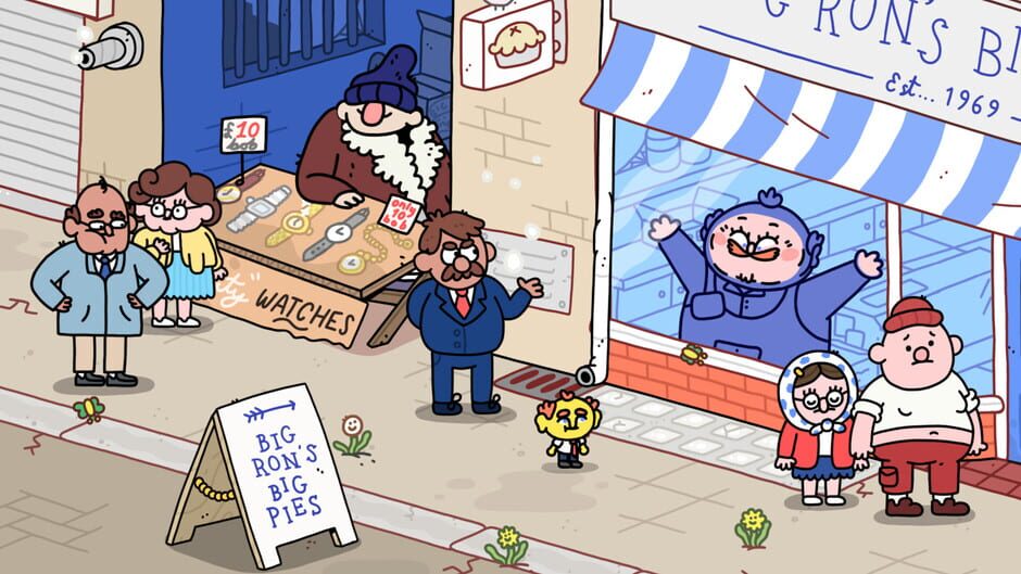 Screenshot from Thank Goodness You're Here!