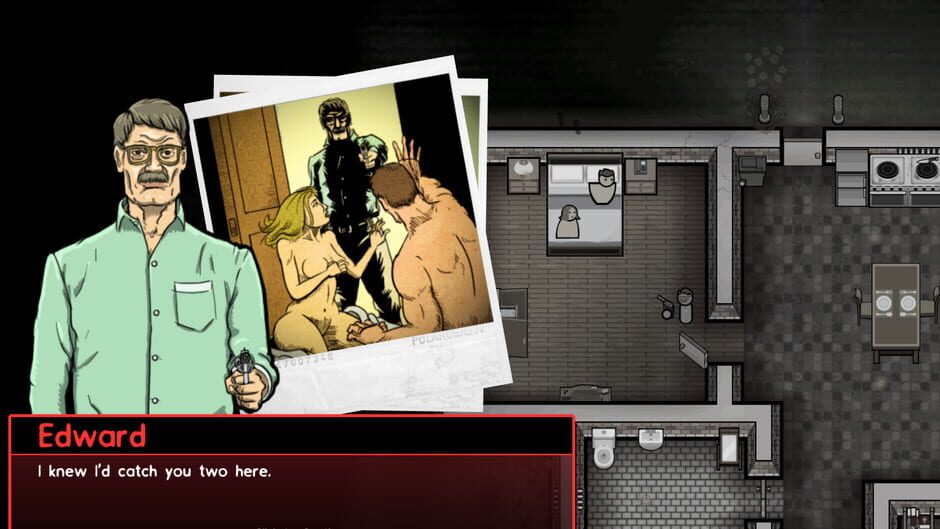 Screenshot from Prison Architect