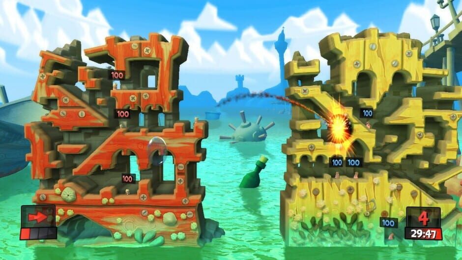 Screenshot from Worms Revolution: Gold Edition