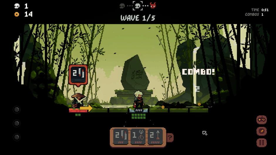 Screenshot from Shogun Showdown