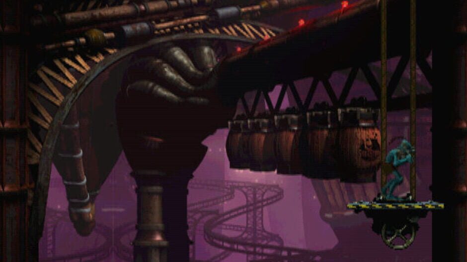 Screenshot from Oddworld: Abe's Exoddus