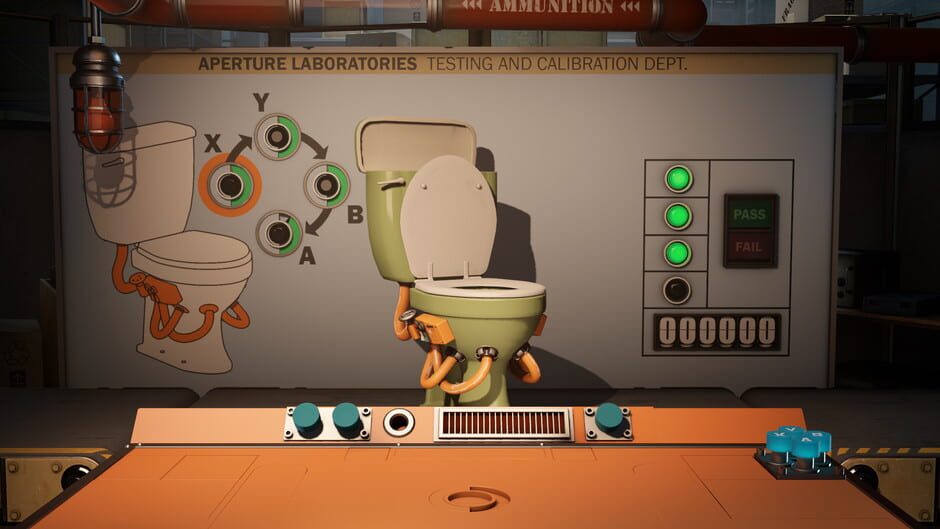 Screenshot from Aperture Desk Job