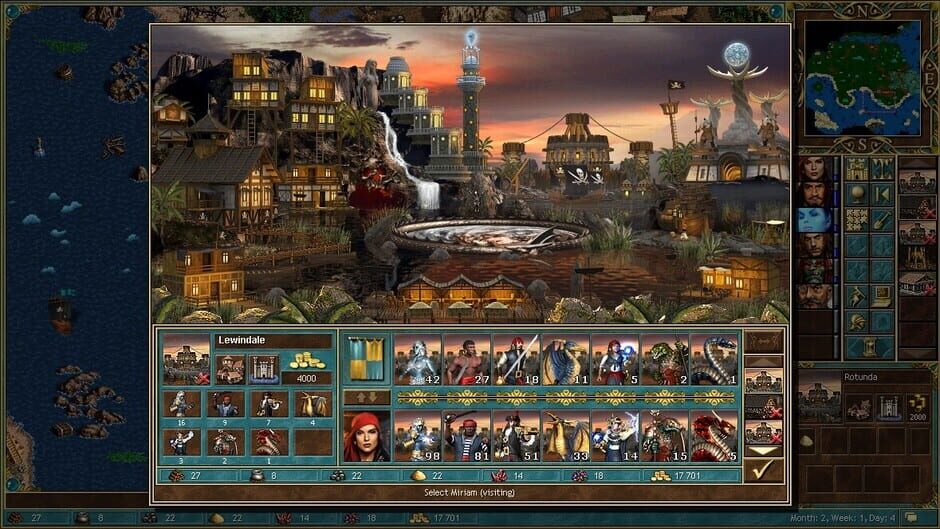 Screenshot from Heroes of Might and Magic III: Horn of the Abyss