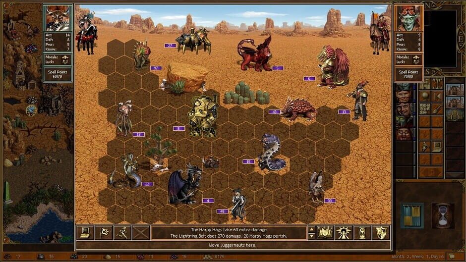 Screenshot from Heroes of Might and Magic III: Horn of the Abyss