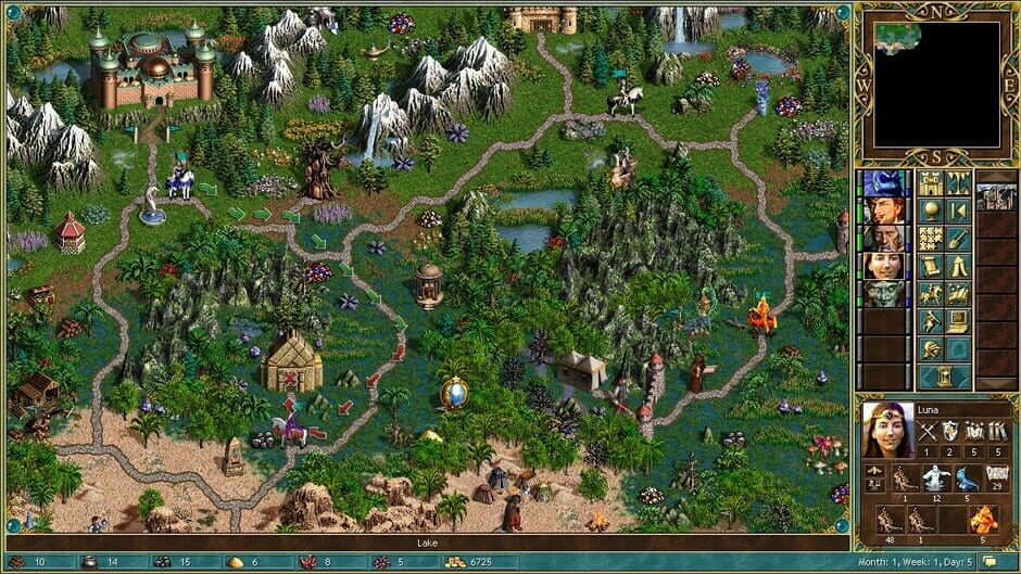 Screenshot from Heroes of Might and Magic III: Horn of the Abyss