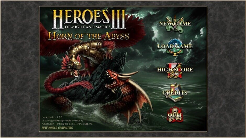 Screenshot from Heroes of Might and Magic III: Horn of the Abyss