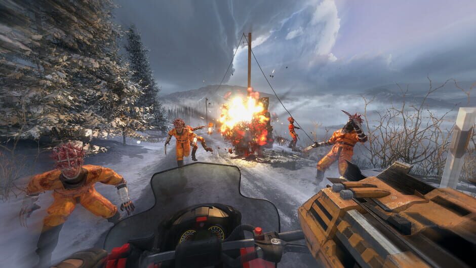 Screenshot from Serious Sam: Siberian Mayhem