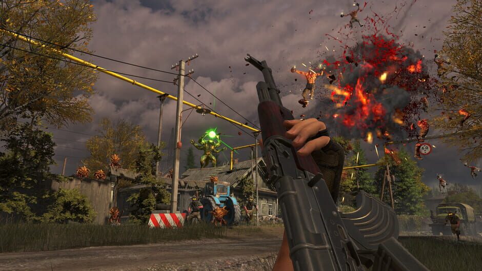 Screenshot from Serious Sam: Siberian Mayhem