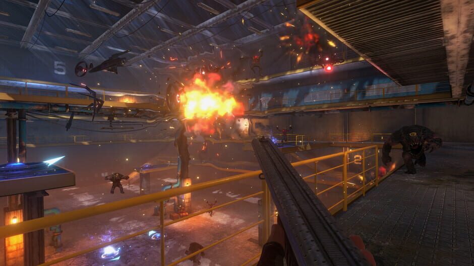 Screenshot from Serious Sam: Siberian Mayhem