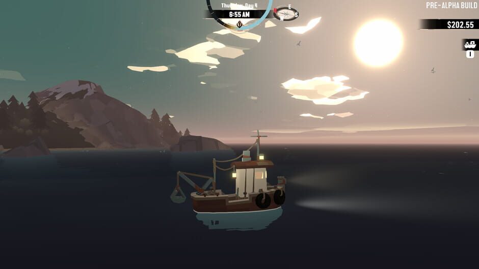 Screenshot from Dredge