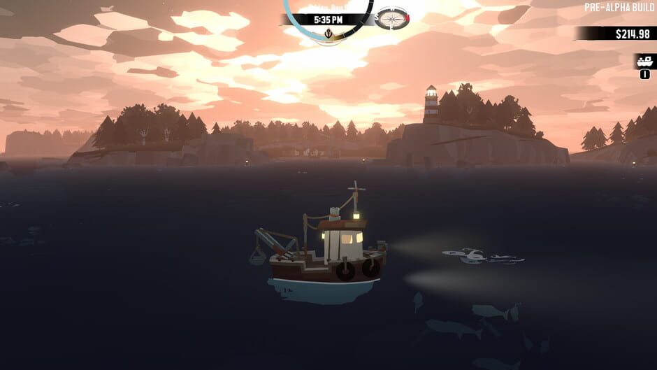 Screenshot from Dredge