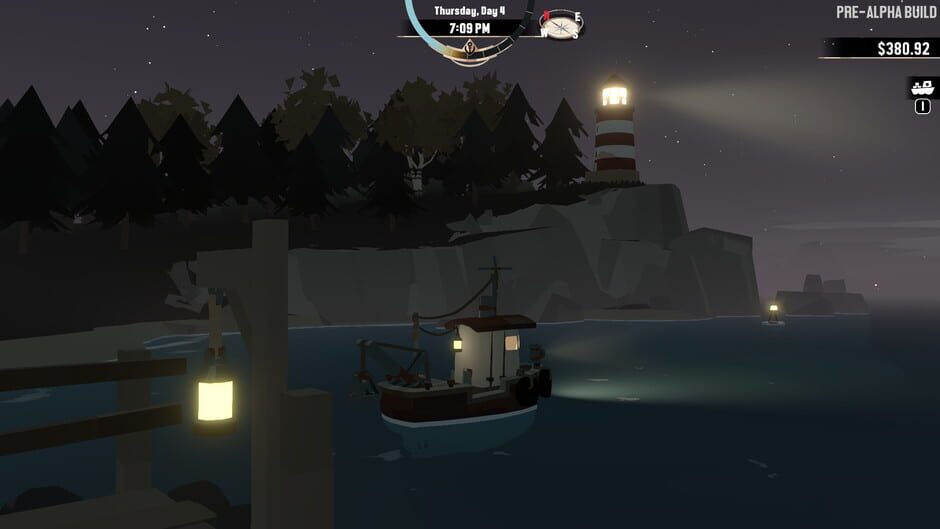 Screenshot from Dredge