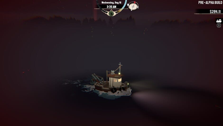 Screenshot from Dredge