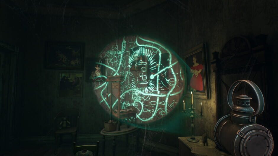 Screenshot from The 7th Guest Remake