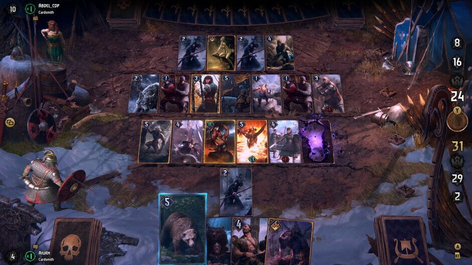 Screenshot from Gwent: The Witcher Card Game