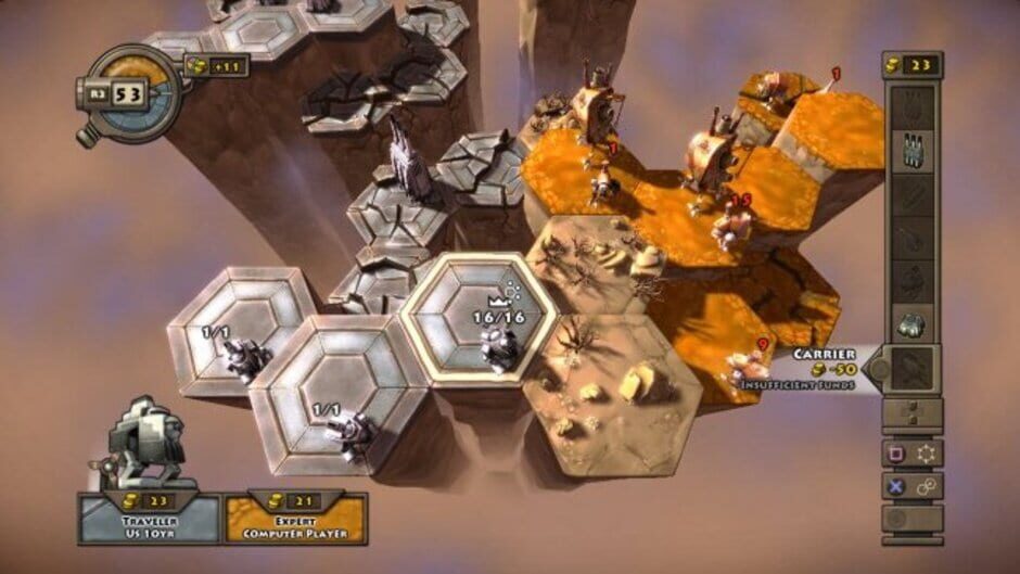 Screenshot from Greed Corp