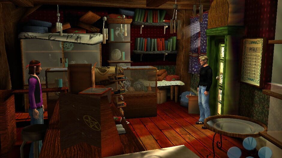 Screenshot from Broken Sword: The Sleeping Dragon