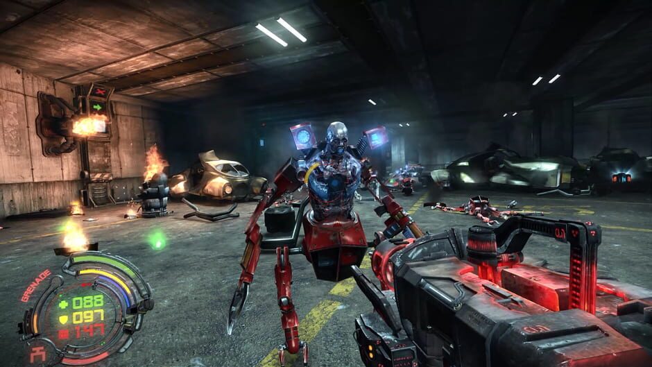 Screenshot from Hard Reset: Redux