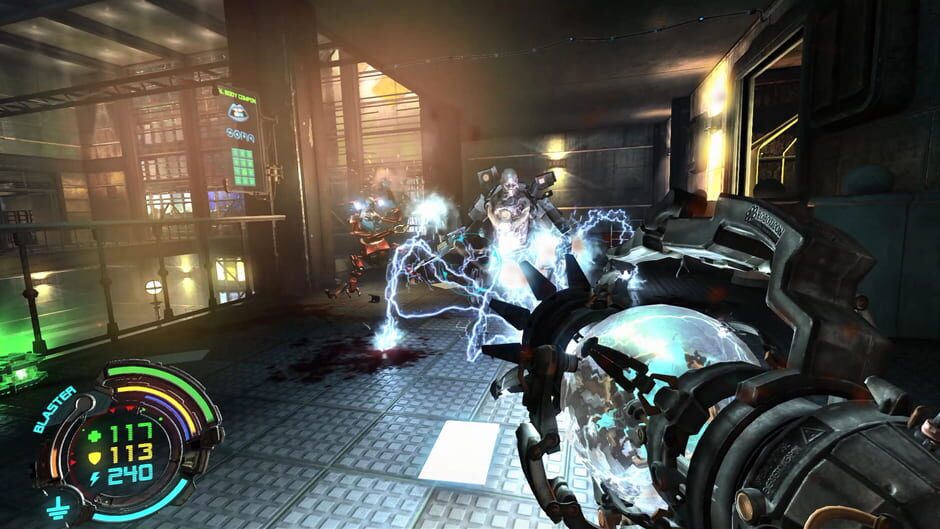 Screenshot from Hard Reset: Redux