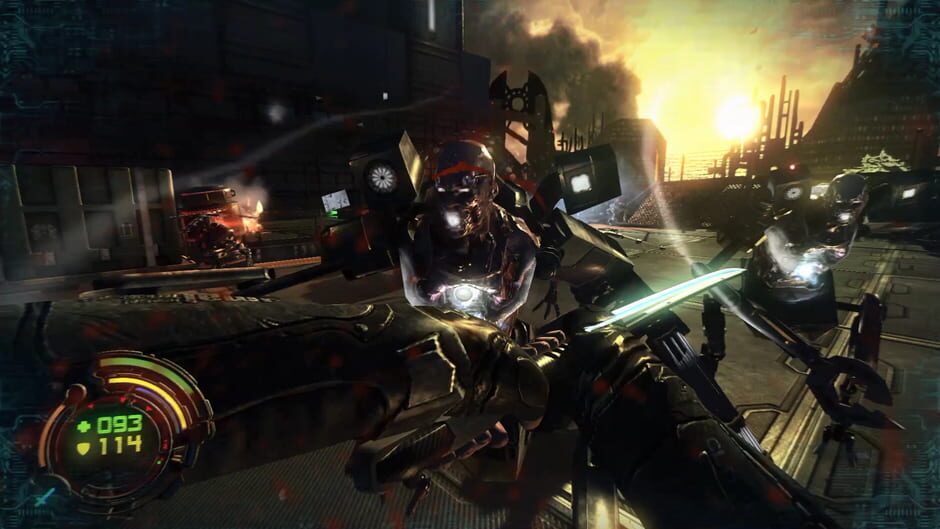 Screenshot from Hard Reset: Redux