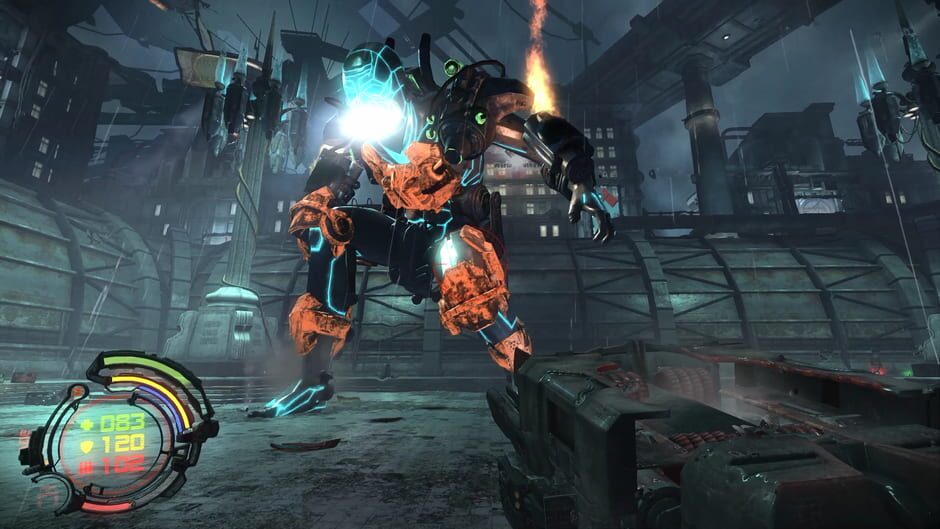 Screenshot from Hard Reset: Redux
